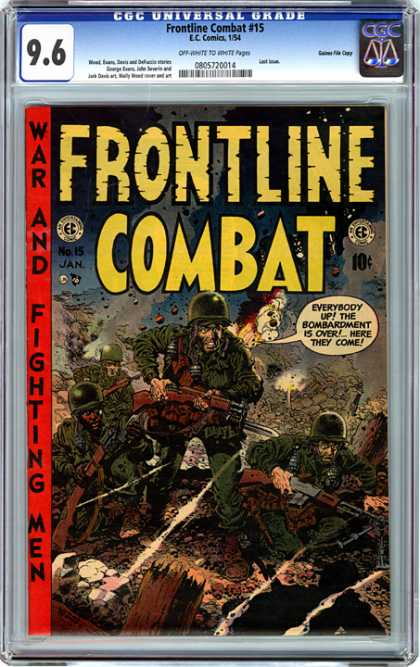 CGC Graded Comics - Frontline Combat #15 (CGC)
