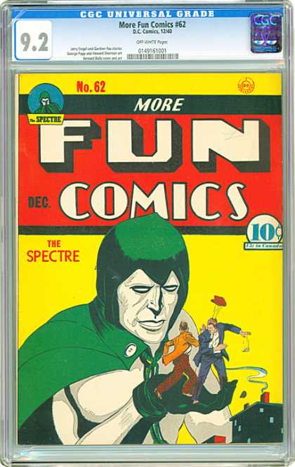 CGC Graded Comics - More Fun Comics #62 (CGC)