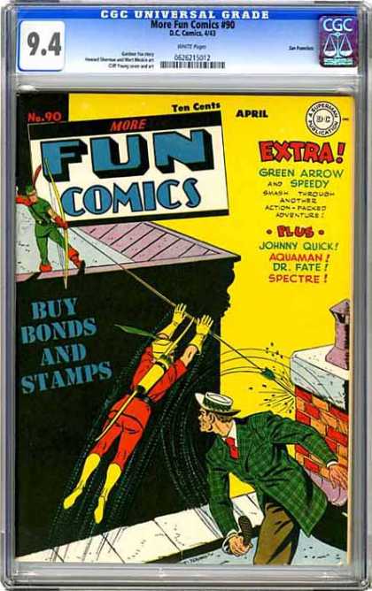 CGC Graded Comics - More Fun Comics #90 (CGC)