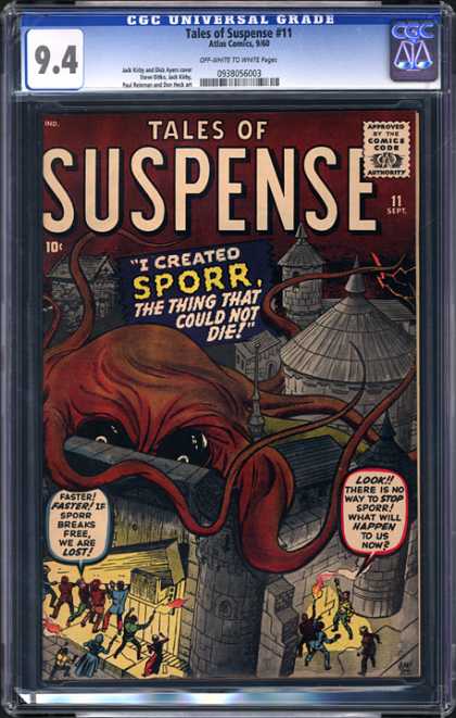 CGC Graded Comics - Tales of Suspense #11 (CGC)