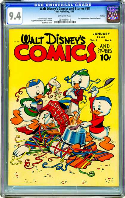 CGC Graded Comics - Walt Disney's Comics and Stories #88 (CGC)