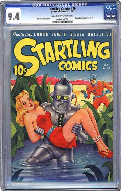 CGC Graded Comics - Startling Comics #49 (CGC)