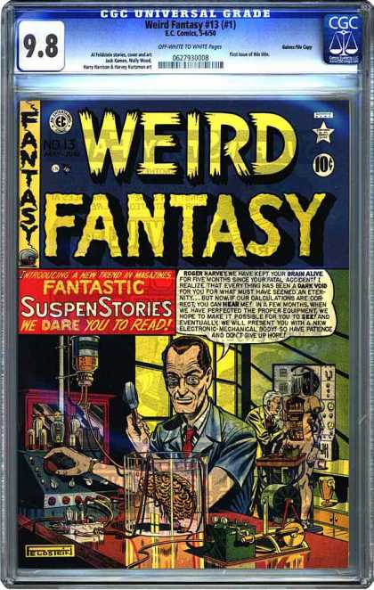 CGC Graded Comics - Weird Fantasy #13 (#1) (CGC)