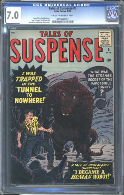 CGC Graded Comics - Tales of Suspense #5 (CGC)