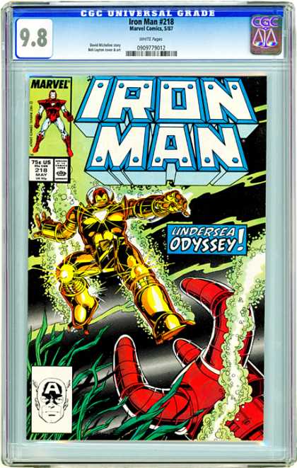 CGC Graded Comics - Iron Man #218 (CGC)