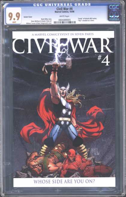 CGC Graded Comics - Civil War #4 (CGC)