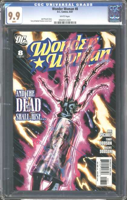 CGC Graded Comics - Wonder Woman #8 (CGC)