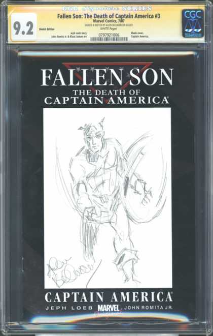 CGC Graded Comics - Fallen Son: The Death of Captain America #3 (CGC)