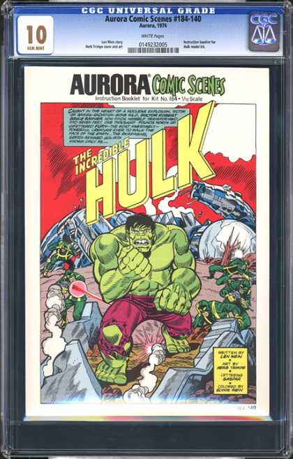 CGC Graded Comics - Aurora Comic Scenes #184-140 (CGC)