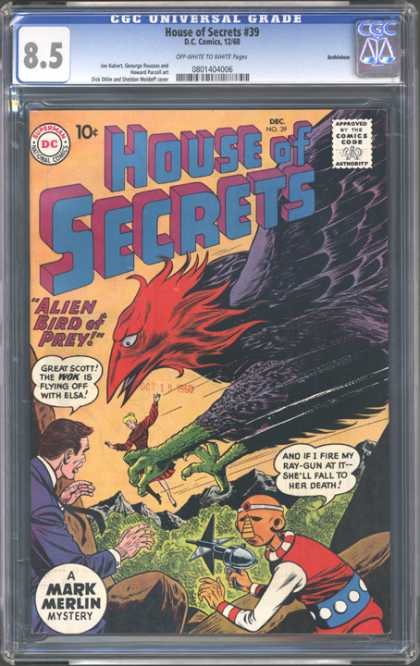 CGC Graded Comics - House of Secrets #39 (CGC)