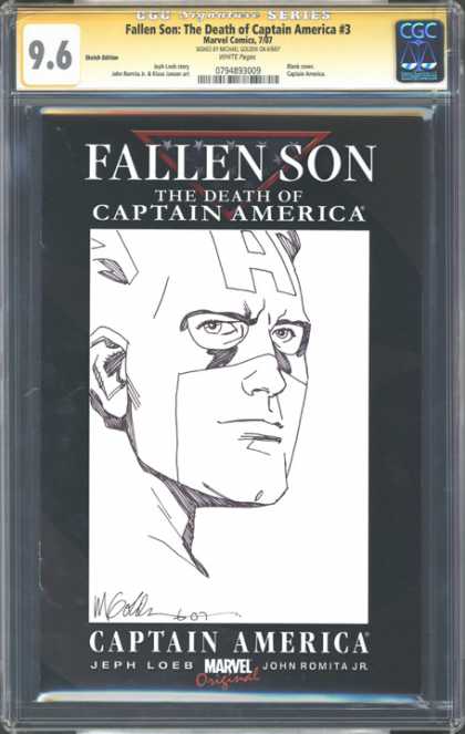 CGC Graded Comics - Fallen Son: The Death of Captain America #3 (CGC)