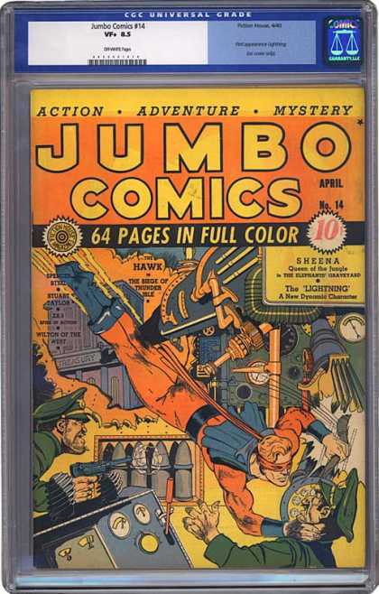 CGC Graded Comics - Jumbo Comics #14 (CGC)