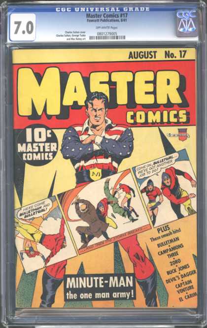 CGC Graded Comics - Master Comics #17 (CGC)