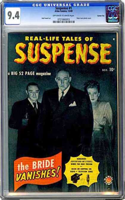 CGC Graded Comics - Suspense #1 (CGC)