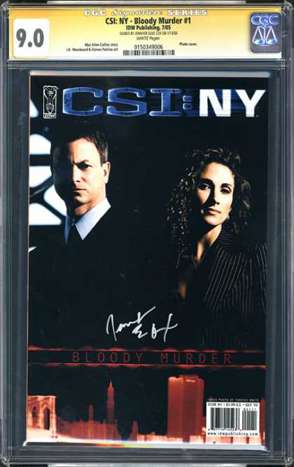 CGC Graded Comics - CSI: NY - Bloody Murder #1 (CGC) - Csi New York - Mac And Stella - Bloody Murder - Crime Scene Investogators - New York City Police