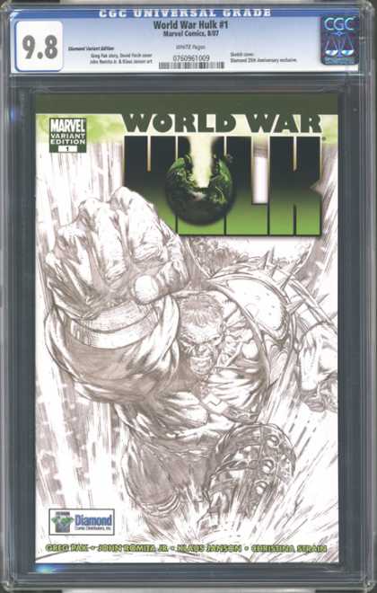 CGC Graded Comics - World War Hulk #1 (CGC)