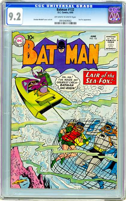 CGC Graded Comics - Batman #132 (CGC)