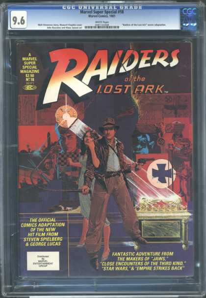 CGC Graded Comics - Marvel Super Special #18 (CGC) - Indiana Jones - Raiders Of The Lost Ark - Marvel - Adventure - Woman