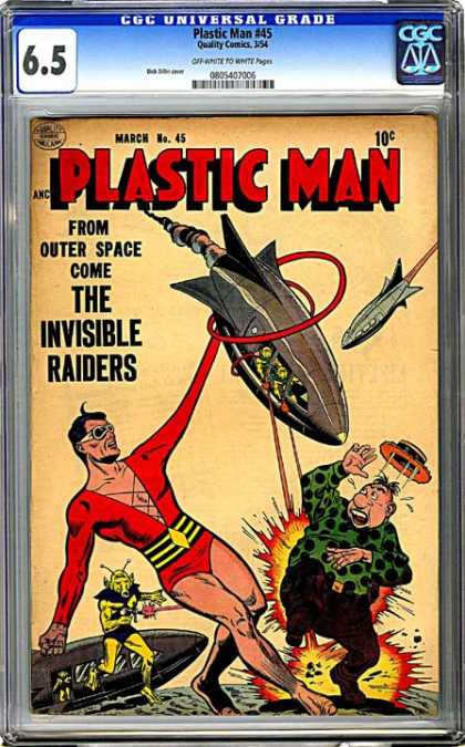 CGC Graded Comics - Plastic Man #45 (CGC)