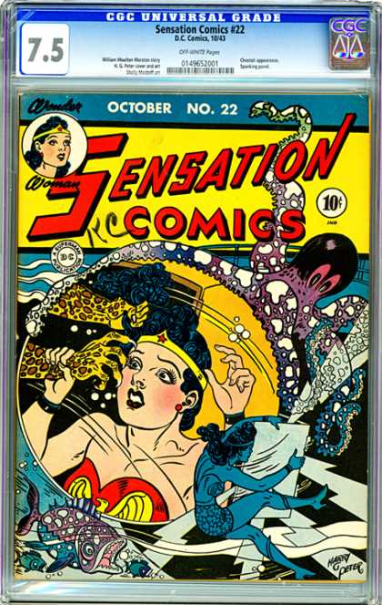 CGC Graded Comics - Sensation Comics #22 (CGC)