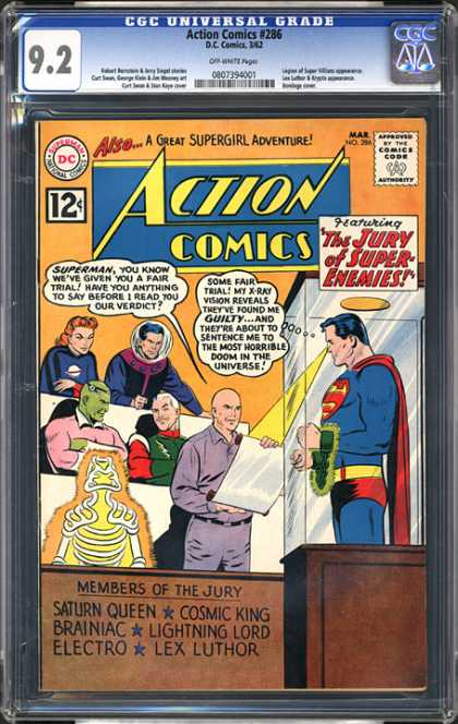 CGC Graded Comics - Action Comics #286 (CGC)