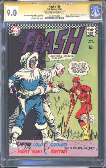 CGC Graded Comics - Flash #166 (CGC)