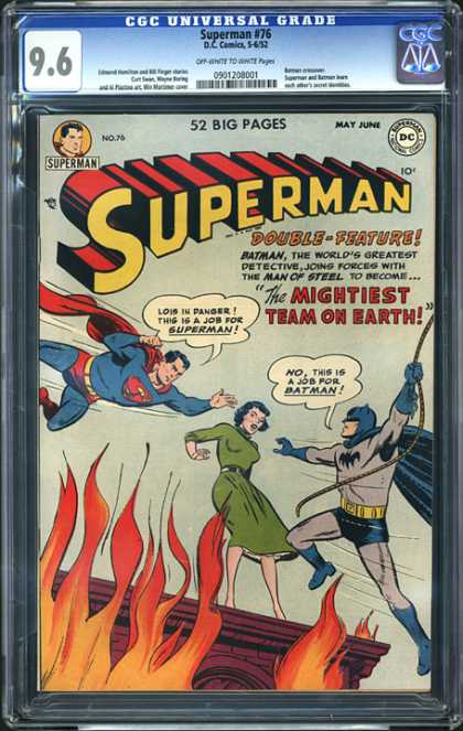 CGC Graded Comics - Superman #76 (CGC)