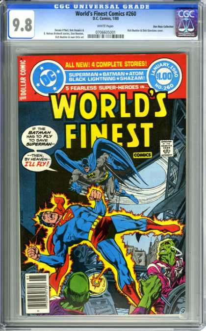 CGC Graded Comics - World's Finest Comics #260 (CGC)