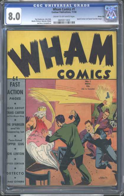 CGC Graded Comics - Wham Comics #1 (CGC)