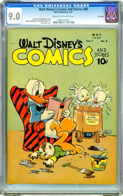 CGC Graded Comics - Walt Disney's Comics and Stories #80 (CGC)
