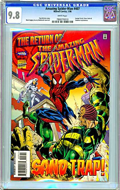 CGC Graded Comics - Amazing Spider-Man #407 (CGC)