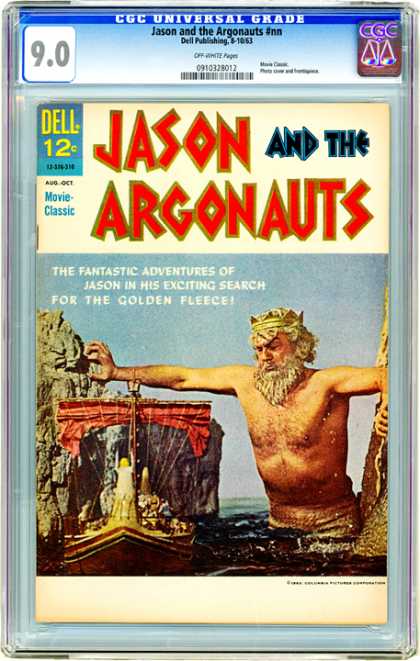 CGC Graded Comics - Jason and the Argonauts #nn (CGC) - Jason And The Argonauts - Crown - Poseidon - Ship - Sea