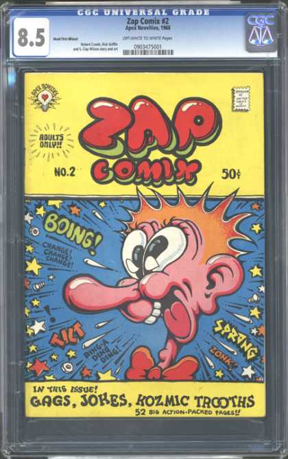 CGC Graded Comics - Zap Comix #2 (CGC)