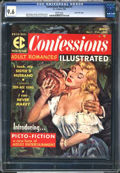 CGC Graded Comics - Confessions Illustrated #1 (CGC)