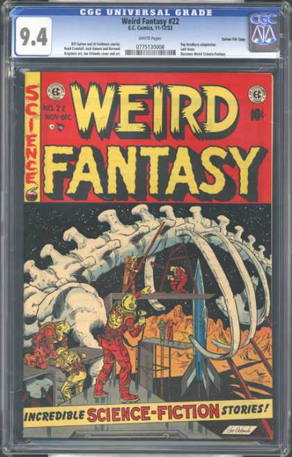 CGC Graded Comics - Weird Fantasy #22 (CGC)