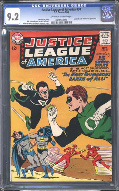 CGC Graded Comics - Justice League of America #30 (CGC)