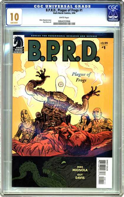 CGC Graded Comics - B.P.R.D., Plague of Frogs #1 (CGC)