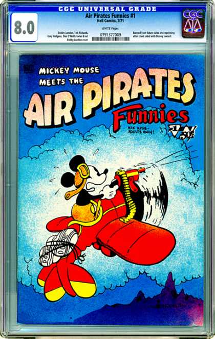 CGC Graded Comics - Air Pirates Funnies #1 (CGC)