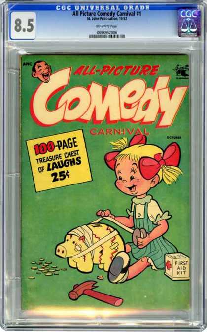 CGC Graded Comics - All Picture Comedy Carnival #1 (CGC)