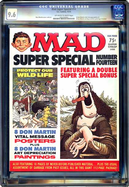 CGC Graded Comics - Mad Super Special #14 (CGC)