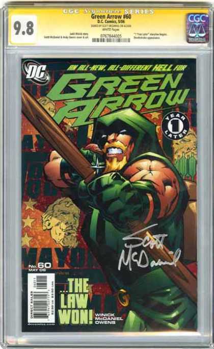 CGC Graded Comics - Green Arrow #60 (CGC)