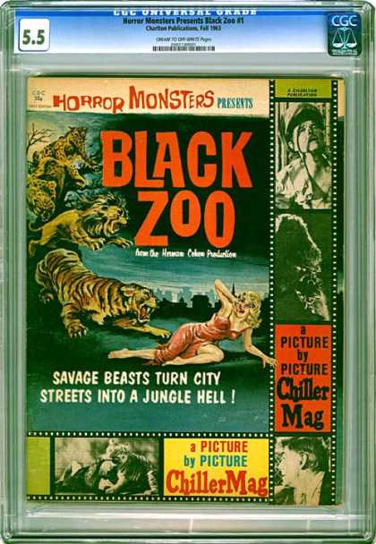 CGC Graded Comics - Horror Monsters Presents Black Zoo #1 (CGC)