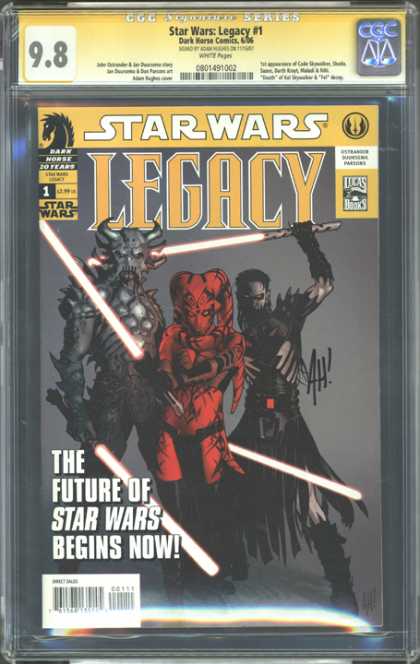 CGC Graded Comics - Star Wars Legacy #1 (CGC)