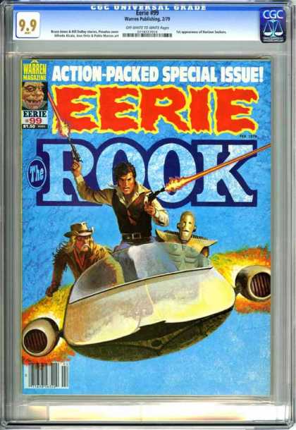 CGC Graded Comics - Eerie #99 (CGC) - Time Travel - Comic - Warren Publishing - Action - Bill Dubay