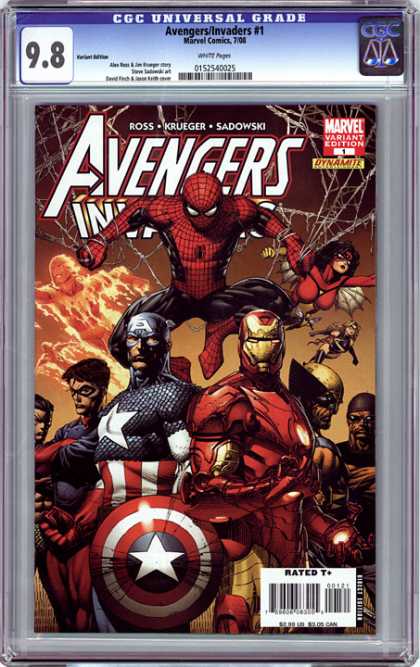 CGC Graded Comics - Avengers/Invaders #1 (CGC)