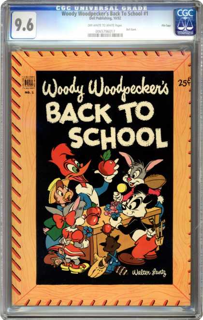 CGC Graded Comics - Woody Woodpecker's Back To School #1 (CGC)