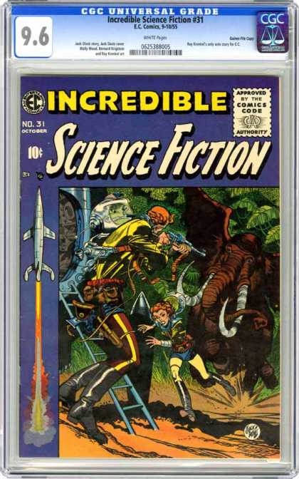 CGC Graded Comics - Incredible Science Fiction #31 (CGC)