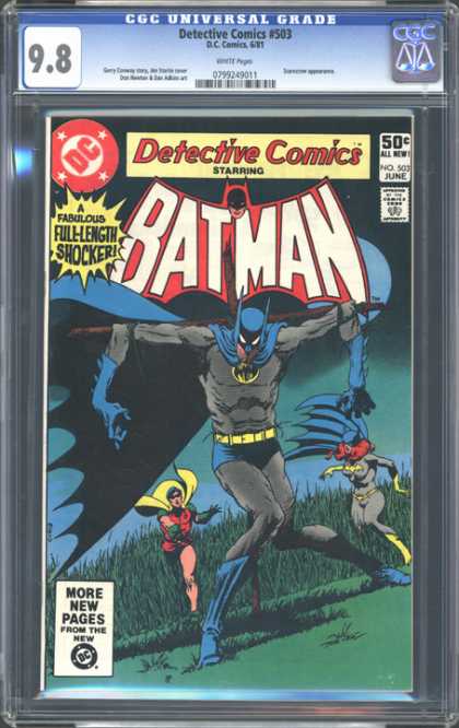 CGC Graded Comics - Detective Comics #503 (CGC)