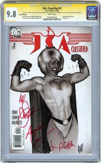 CGC Graded Comics - JSA: Classified #2 (CGC) - Jsa - Classified - Gloves - Johns Connor Palmotti - Muscles