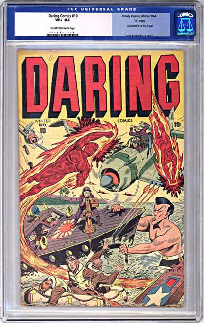 CGC Graded Comics - Daring Comics #10 (CGC)